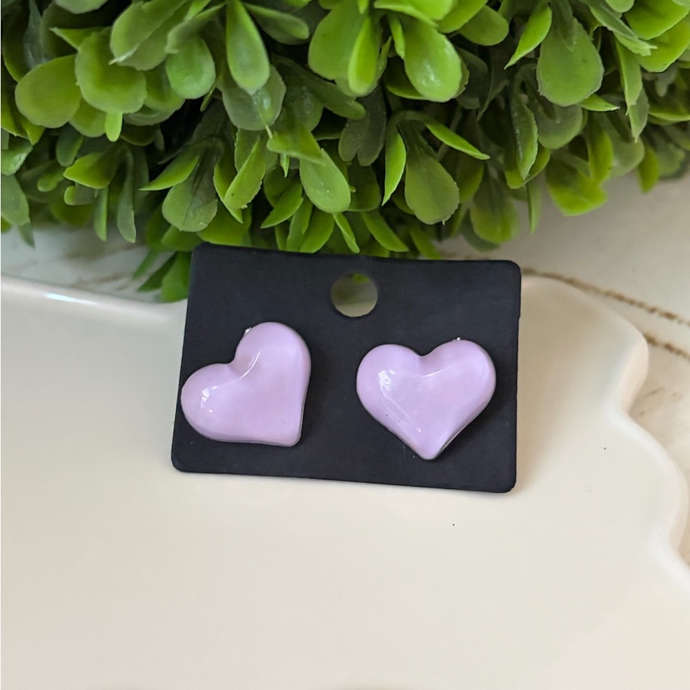Purple Heart Decorative Pin brooches nwot